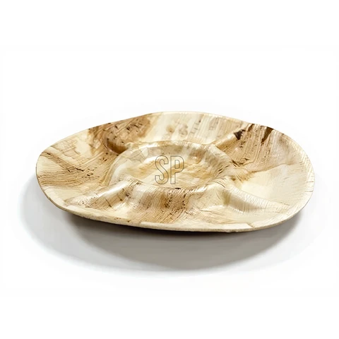 Assiette Compartimentée 5 Compartiments Lot de 3