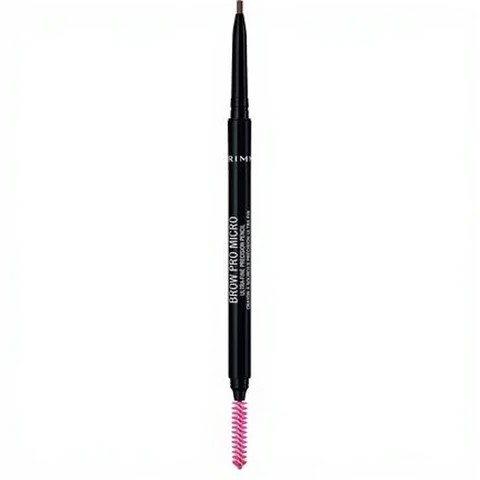 Rimmel London Brow Pro Micro Crayon de Précision Ultra-Fin avec Brosse - Nature