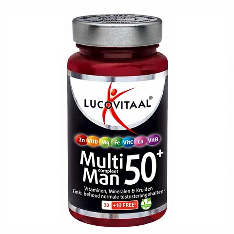 Lucovitaal Multi 50+ Mannen Vitaminen 40 stuks
