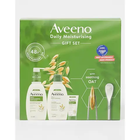 Aveeno Daily Moisturising Gift Set, For Normal to Dry Skin