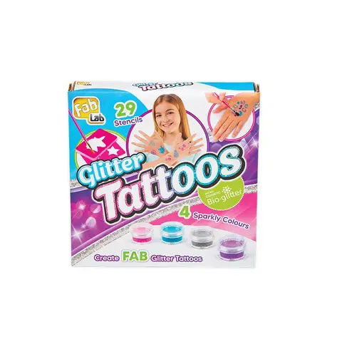 Fab Lab Glitter Tattoos