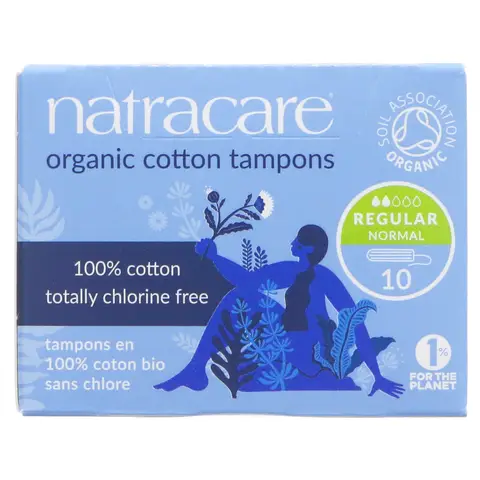Natracare Tampons Regular 10 Pads