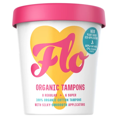 Flo Organic Tampons 14 Pieces