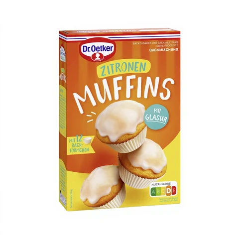 Oetker Lemon Muffin Mix 455g