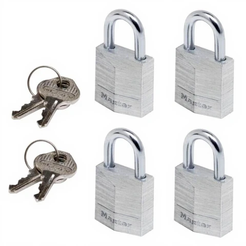 4x1 Master Lock gleichschließendes Vorhängeschloss 9120EURQNOPCC
