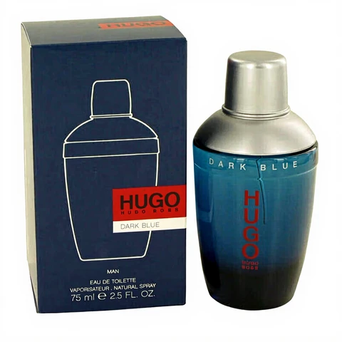 Parfum Janus Hugo Boss Dark Blue Homme Eau de Toilette 75 ml (Édition Exclusive Voyage)
