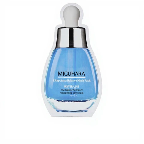 Miguhara 2 STEP AQUA BALANCE maskerpack 2 stuks