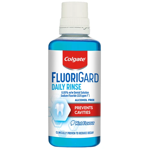 Colgate Fluorigard Daily Rinse Mouthwash Alcohol Free 400ml