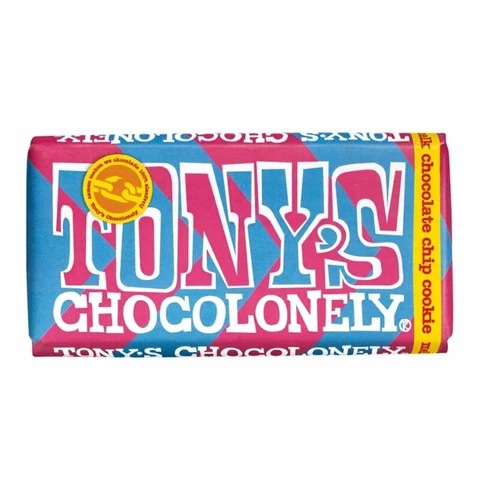 Tony's Chocolonely Schokoladenkeks-Schokolade 180 g