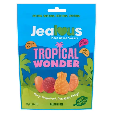 Jealous Sweets Tropical Wonder Share Bag 125g