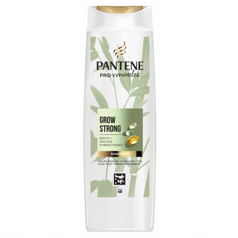 Pantene Pro-V Grow Strong Shampoo with Biotin for Dry Damaged Hair 400ml