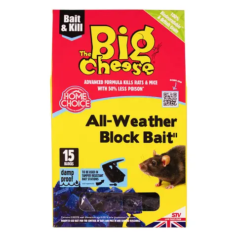 The Big Cheese All Weather Block Bait 15x10g
