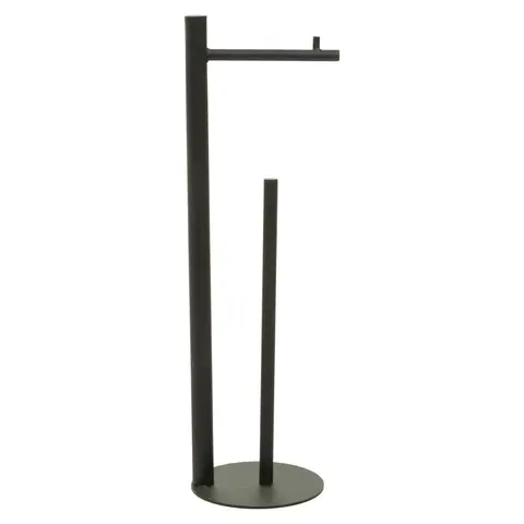 Maison by Premier Black Toilet Roll Holder