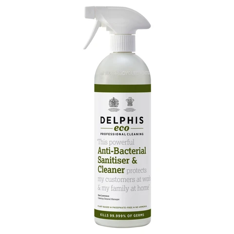 Delphis Eco Anti-Bacterial Sanitiser and Cleaner 700ml