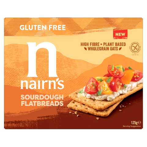 Nairn's Gluten Free Sourdough Flatbreads 125g