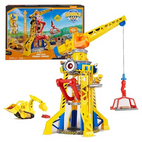 Spin Master Paw Patrol Rubble And Crew Bark Yard Crane Tower