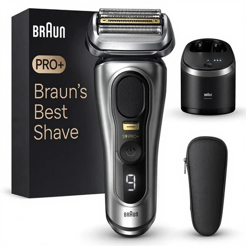 Braun Série 9 Pro+ 9575cc Rasoir électrique - Gris