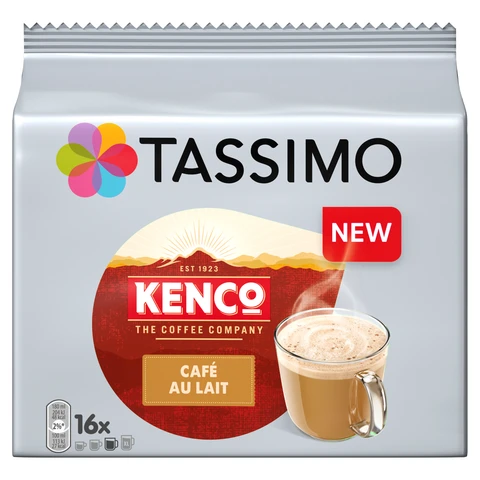 Tassimo Kenco Café Au Lait 16 Coffee Pods 184g