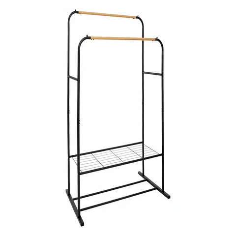 Blackwood Doppelter Metall-Kleiderständer