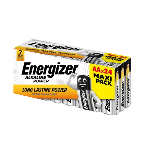 Energizer AA Power Alkaline Batteries – Pack of 24