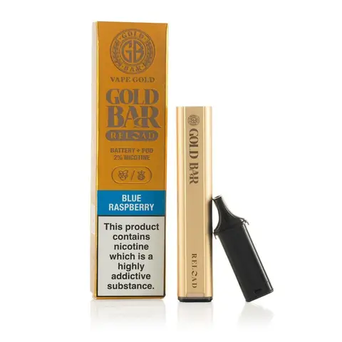 Gold Bar Reload Prefilled Pod Kit  Blue Raspberry