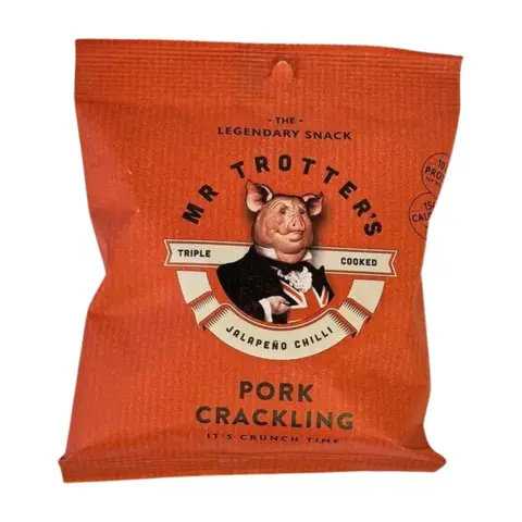 Mr Trotter's Jalapeno Pork Crackling 30g