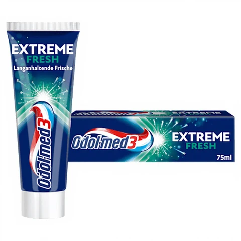 Odol-med3 Toothpaste Extreme Clean Long-Lasting Freshness 75 ml