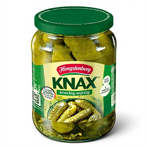 Hengstenberg Knax Spicy Pickles 720 ml