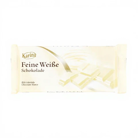 Karina Premium Weiße Schokolade 100g