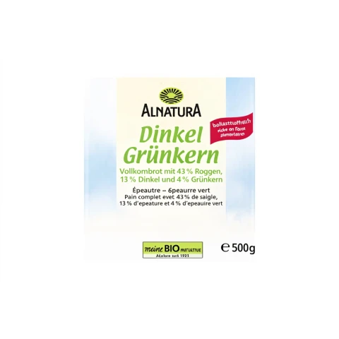 Alnatura Bio Dinkel-Grünkern-Brot 500 g