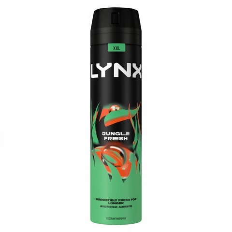 Lynx  Aerosol Body Spray Jungle Fresh 250ml