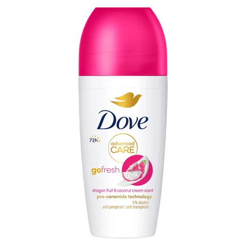 Dove Advanced Care Go Fresh Anti-Perspirant Roll On Dragonfruit & Coconut Cream 50ml