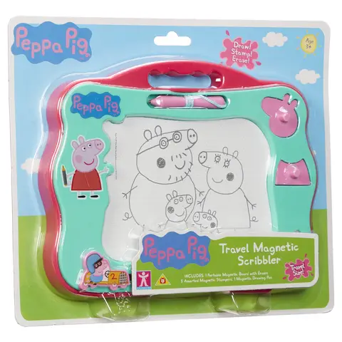 Peppa Pig Travel Magnetic Scribbler ‎7218