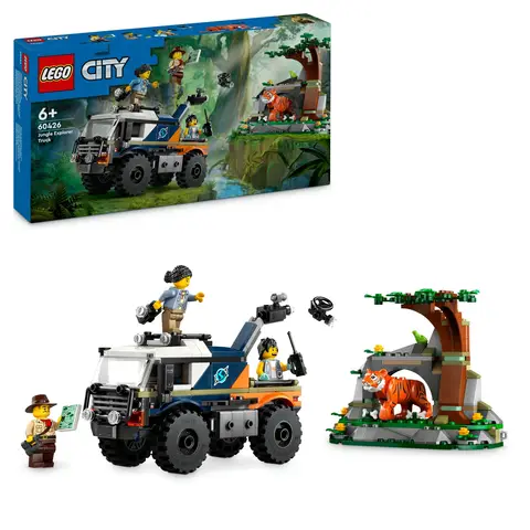 LEGO City 60426 Jungle Explorer Off-Road Truck Set