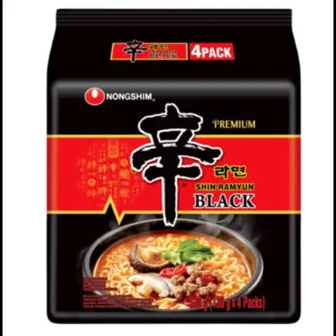 NongShim Shin Ramyun Black Multi 130gx4