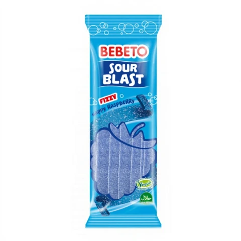 Bebeto Sour Blast Happy Himbeere 180g