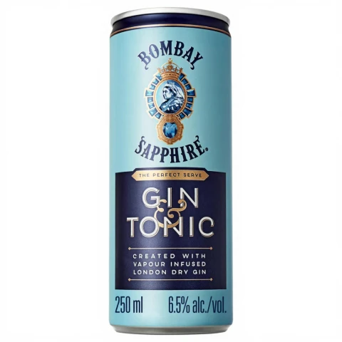 Bombay Sapphire gin & Tonic 250ml