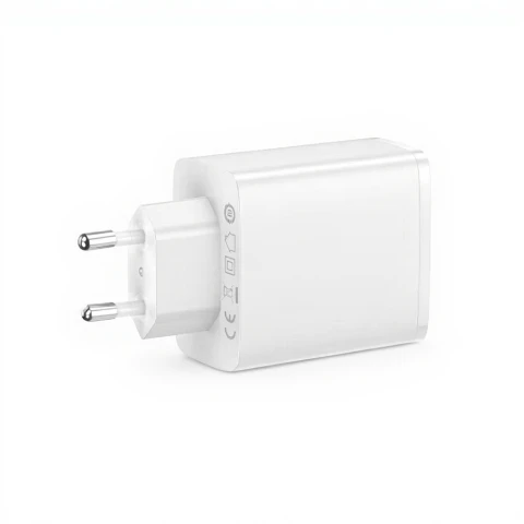 Baseus Small Cube Pro Galliumnitrid Schnellladung 2C+U 65W Helle Mondweiß