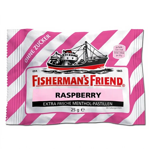 Fisherman's Friend Raspberry Himbeere Ohne Zucker Pastillen 25 g