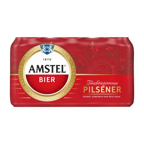 Amstel Pilsener Bier Blik 6 x 330ml