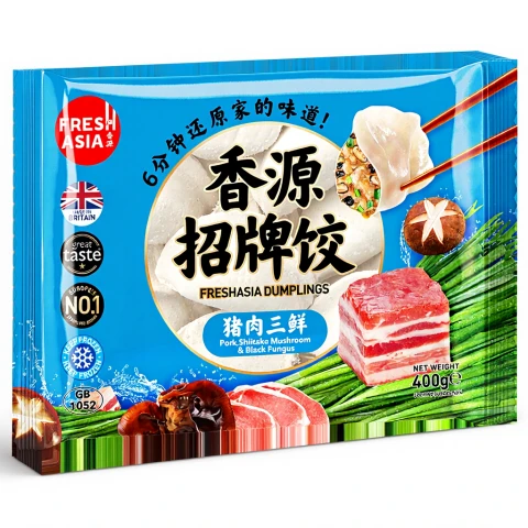 Freshasia Schweinefleisch-Trio-Knödel 400g