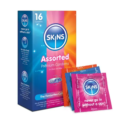 Skins Condoms Assorted 16 Pack