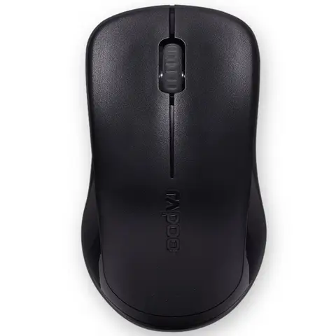 RAPOO 1620 Wireless Optical Mouse (2.4GHz， Black)