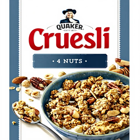 Quaker Cruesli 4 noix 450 g