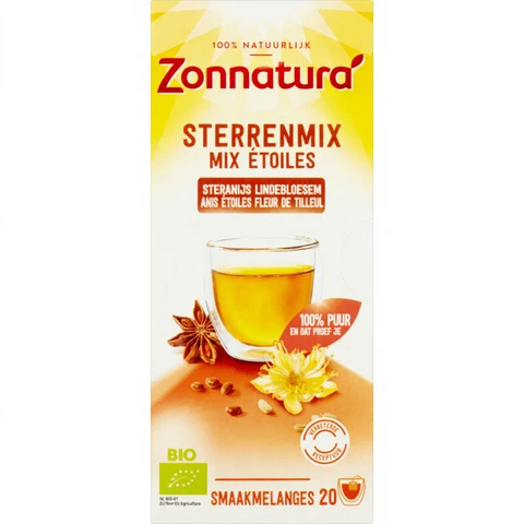Zonnatura Sternen-Mix Geschmacksrichtung 20 Stück