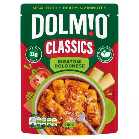 Dolmio Classics Rigatoni Bolognese Pasta 250g