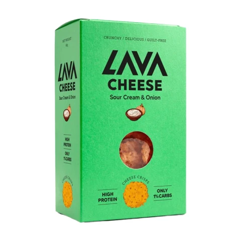 Lava Cheese Sour Cream & Onion Lava Cheese 60g