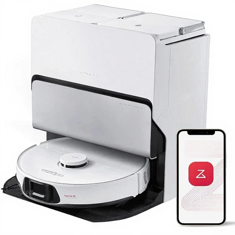 Roborock Staubsauger S8 MaxV Ultra, Kombi, 60 W, 2,77 L, 180 Min., Weiß