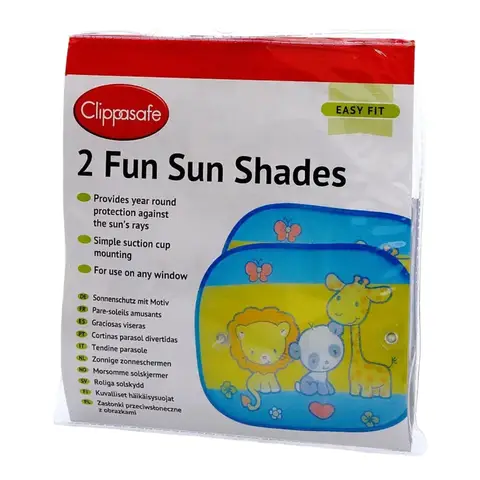 Clippasafe Fun Sun Shade 2 Pack