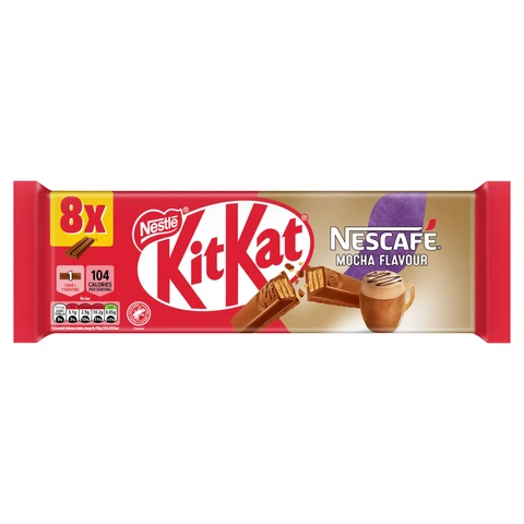 KitKat 2 Finger Nescafé Mocha Coffee 8 x 20.7g